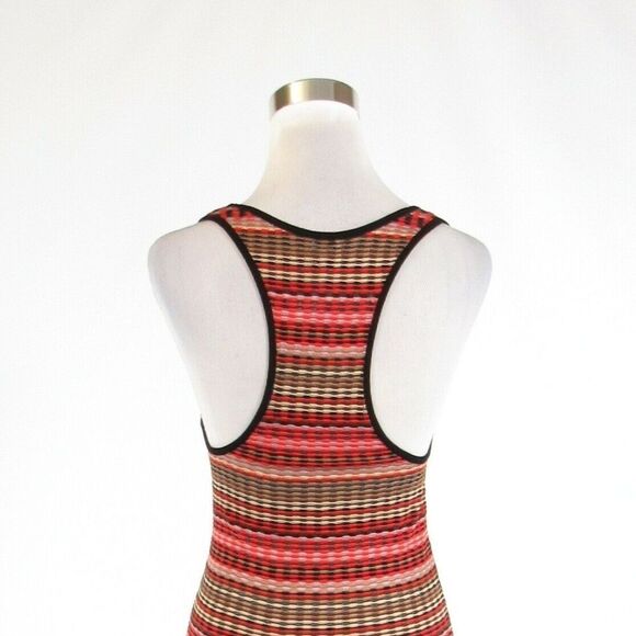 Coral orange MISSONI bodycon dress 4 - Picture 8 of 8
